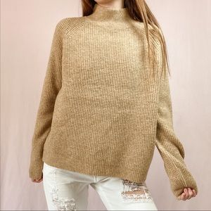✨NWT✨ Blank NYC Layered Back Mock Neck Sweater